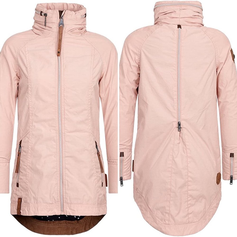 NWT Naketano Gezielt Poppen Jacket Dusty Pink SM